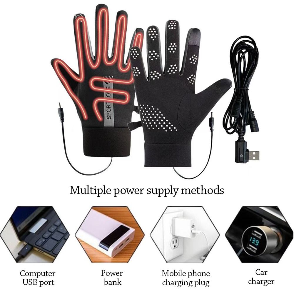Creative Winter USB Heated Glo - огляд і ціна Heated Gloves Electric
